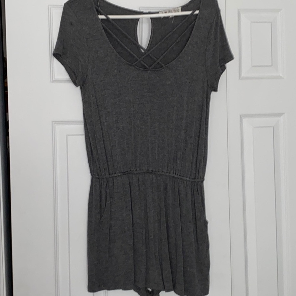 Grey romper